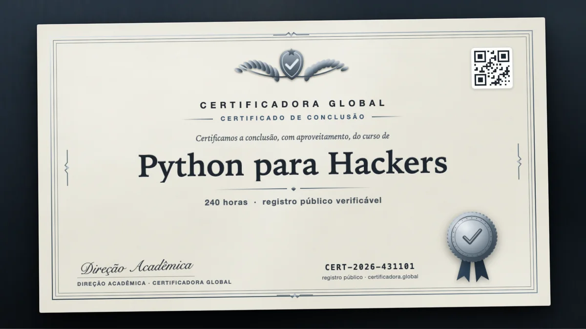 Capa do curso Python para Hackers